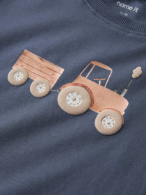 NAME IT Bluse Fotroels Vintage Indigo